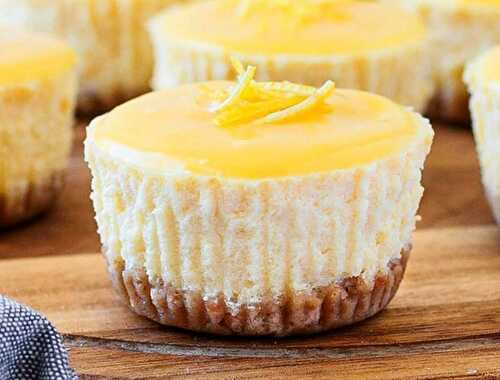 Cheesecakes Légers au Citron