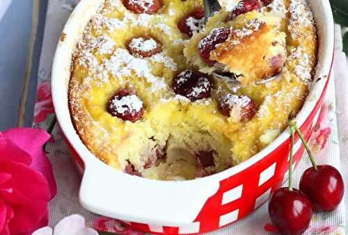 Clafoutis aux Cerises et Noix de Coco au Thermomix