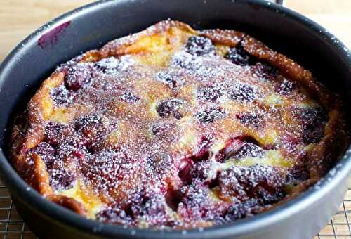 Clafoutis aux cerises healthy