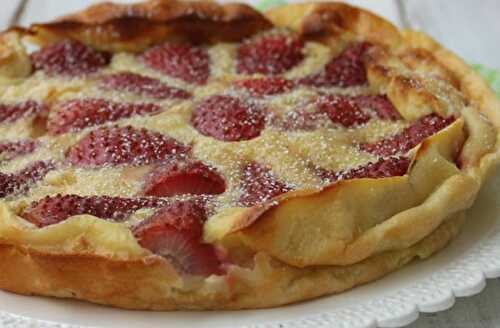 Clafoutis aux Fraises et au Fromage Blanc