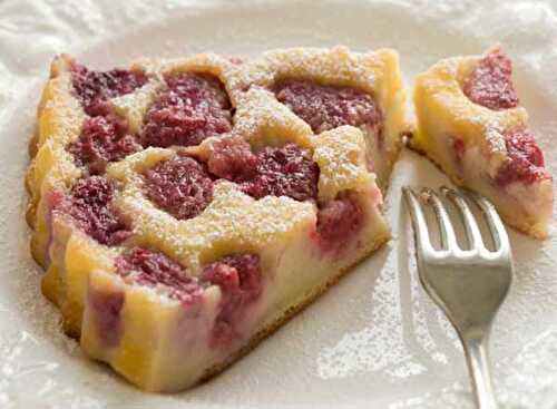 Clafoutis Léger aux Framboises