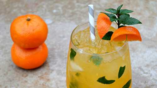 Cocktail à la mandarine avec Thermomix