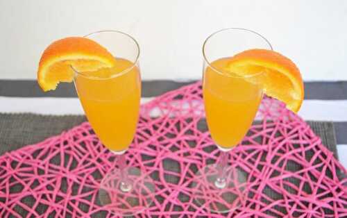 Cocktail Mimosa Rapide avec Thermomix