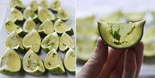 Cocktail Mojito Jello avec Thermomix