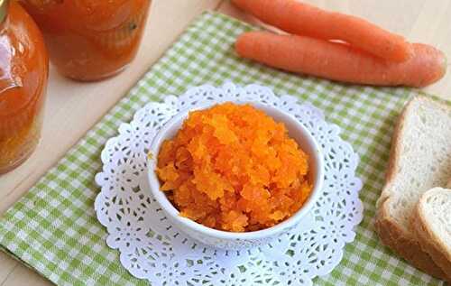 Confiture de carottes avec Thermomix