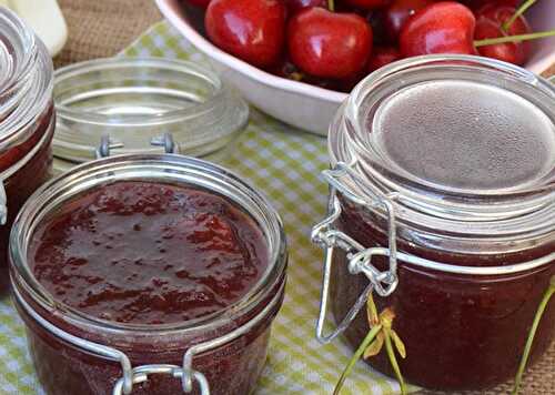 Confiture de cerises au Thermomix