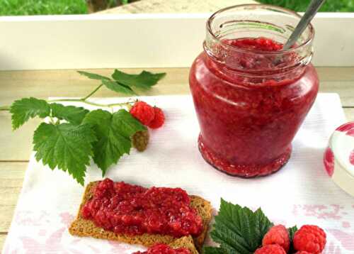 Confiture de framboises