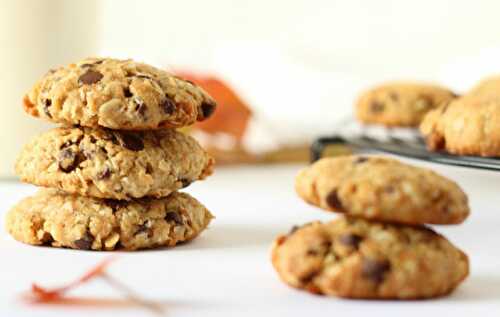 Cookies Légers à l'Avoine et aux Pépites de Chocolat