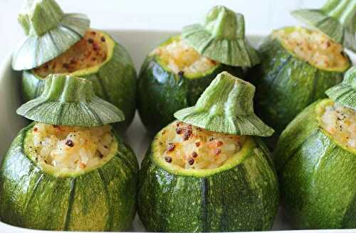 Courgettes Farcies au Riz