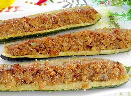 Courgettes Farcies au Thon