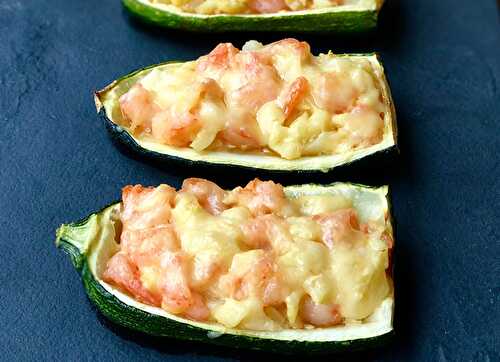 Courgettes Farcies aux Crevettes