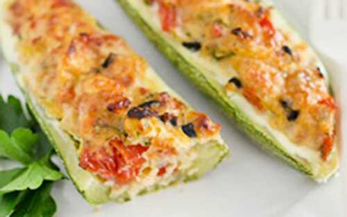 Courgettes Farcies aux Légumes et Jambon