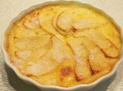 Crème Brûlée aux Pommes