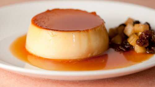 Crème caramel au Varoma