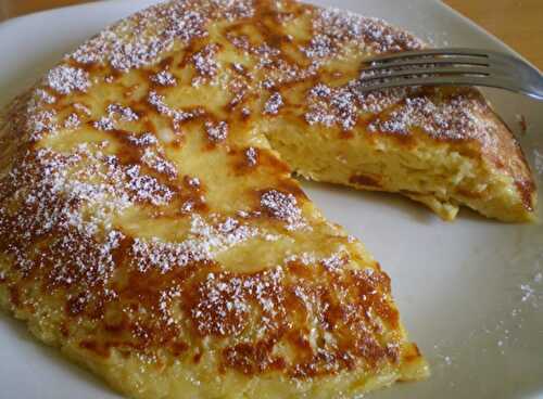 Crêpe aux Pommes Légère