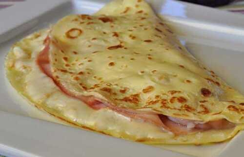 Crêpes Légères Croque-Monsieur