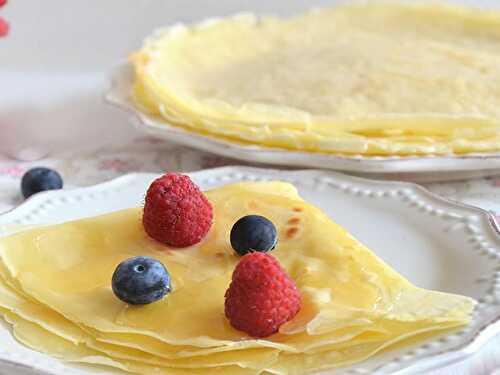 Crêpes Sans Gluten au Thermomix