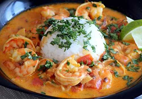 Crevettes au Curry Thaï WW