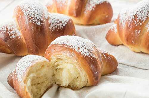 Croissants Briochés au Yaourt au Thermomix