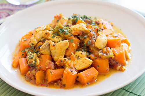 Curry de Poulet aux Carottes