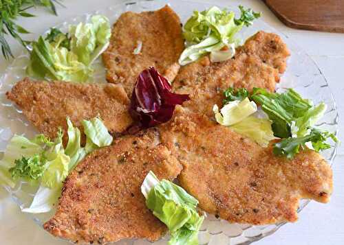 Escalopes de Poulet Panées au Four