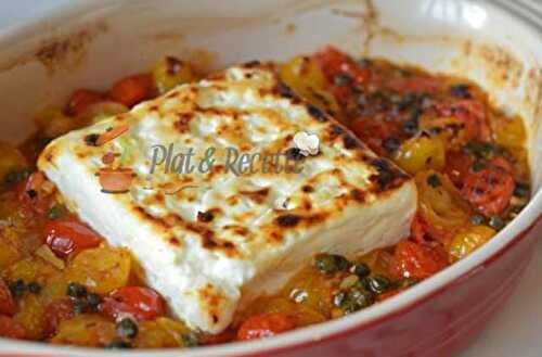 Feta Gratinée aux Tomates Cerises