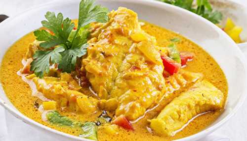 Filets de poisson au curry