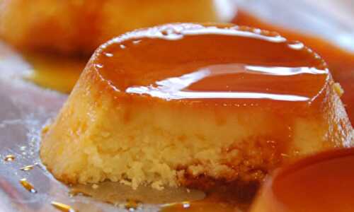 Flan à la noix de coco et Caramel au Thermomix