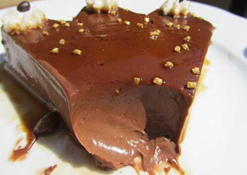 Flan au chocolat Sans Cuisson au Thermomix - Plat et Recette
