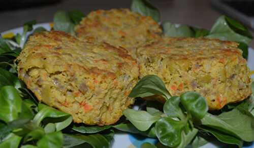 Flans de légumes aux lardons