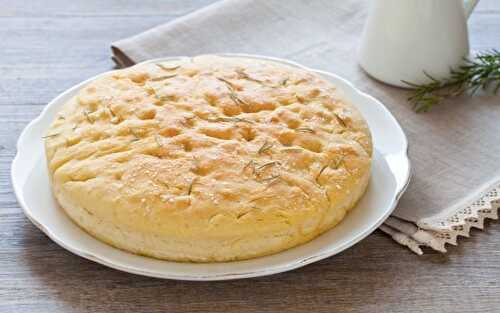 Focaccia ou pain italien avec Thermomix