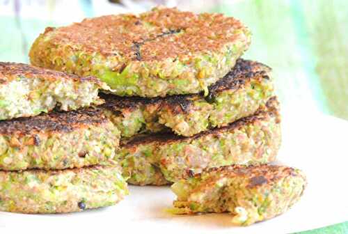 Galettes au Quinoa, Carottes et Poireaux légères