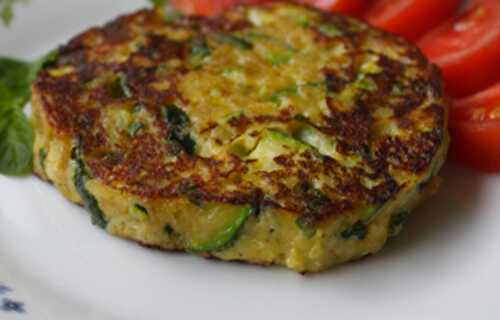 Galettes croustillantes aux courgettes