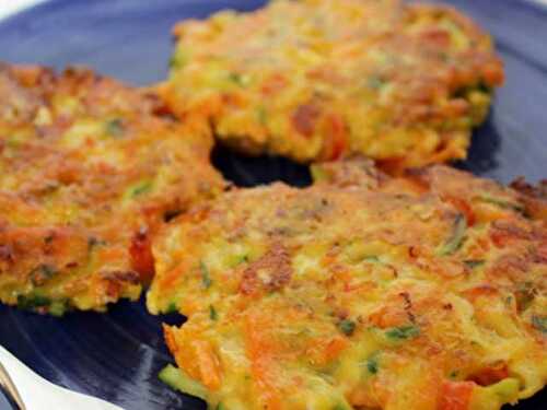 Galettes Légères de Carottes