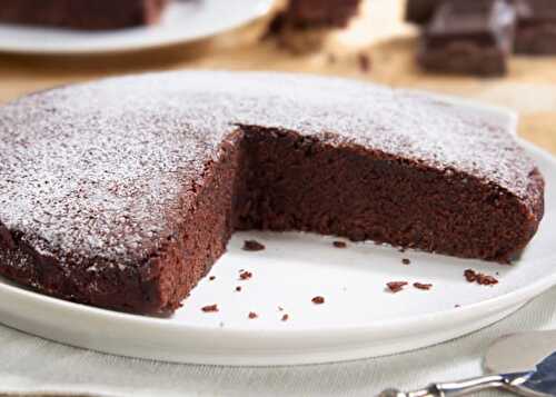 Gâteau au Chocolat Sans Oeufs et Sans Beurre - Plat et Recette
