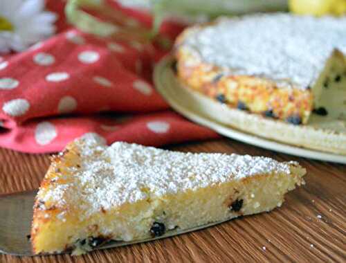 Gâteau au Fromage Blanc et Pépites de Chocolat