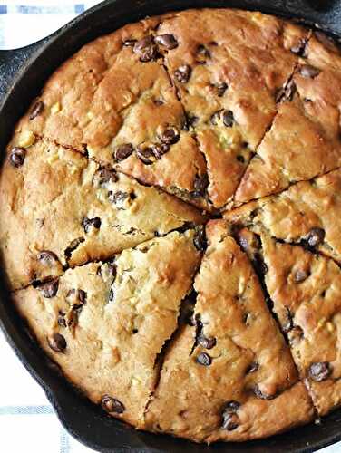 Gâteau au yaourt et pépites de chocolat avec thermomix