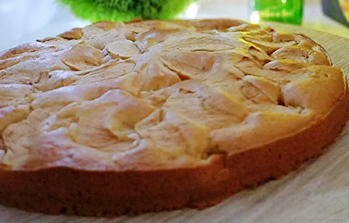 Gâteau aux Pommes Sans Œufs