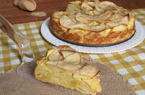 Gâteau invisible aux pommes à 1 SP