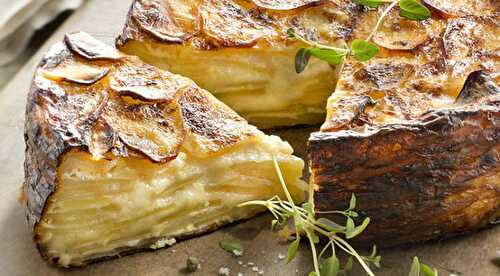 Gâteau invisible aux pommes de terre avec Thermomix