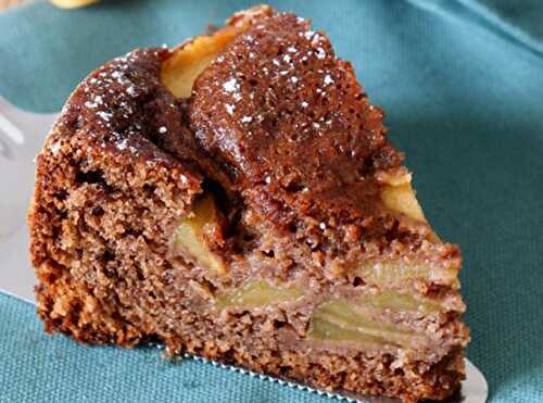 Gâteau Léger au Chocolat et Pomme