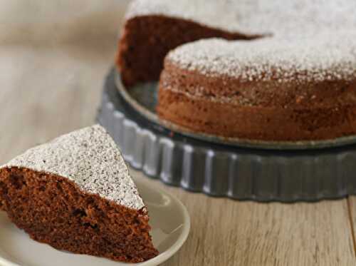 Gâteau Léger au Yaourt et Cacao