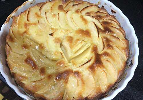 Gâteau Léger aux Pommes à l'Ancienne