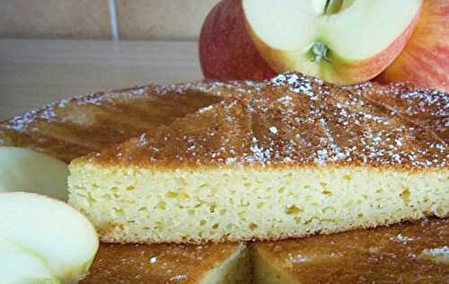 Gâteau Léger aux Pommes et au Skyr