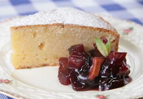 Gâteau Léger Nature Sans Farine