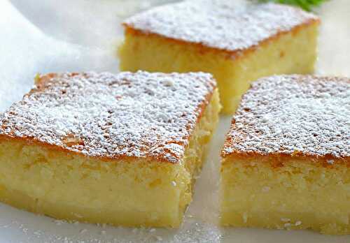 Gâteau magique à la noix de coco au Thermomix