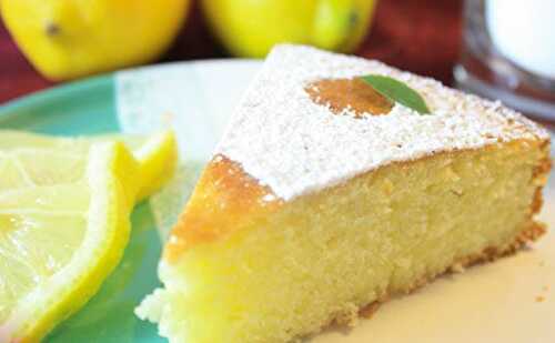 Gâteau Moelleux au Citron au Thermomix