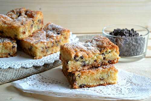 Gâteau noix de coco et pépites de chocolat au thermomix