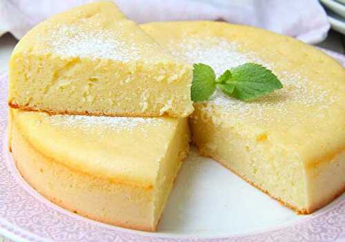 Gâteau Semoule Léger à la Fleur d'Oranger