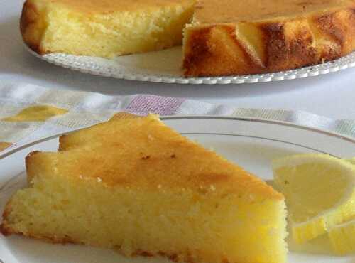 Gâteau Ultra Léger au Citron et Ricotta